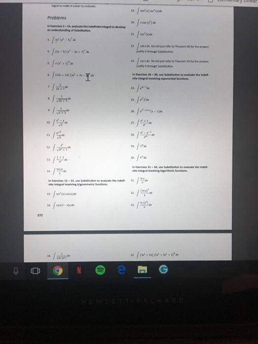 integral x 2 )( x2 4x 3 5 dx