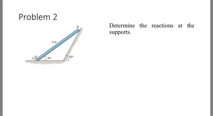 Problem 2 Determine The Reactions At The B Supports 4 | Chegg.com