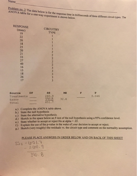 solved-name-on-n2-the-data-below-is-for-the-response-time-in-chegg