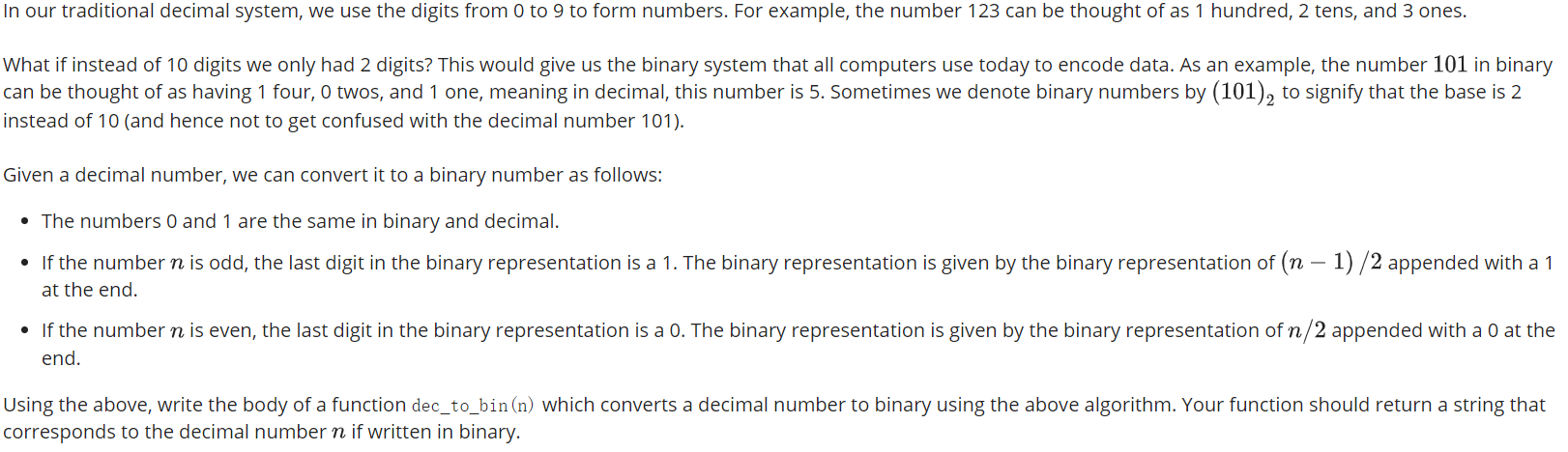 the decimal number system consists of 10 digits example 0 to 9