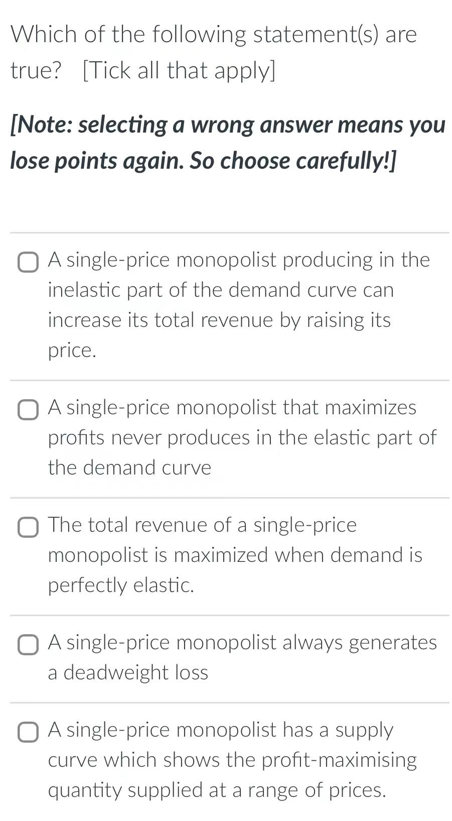 Solved In a perfectly competitive industry, which statement | Chegg.com