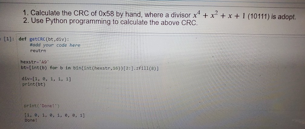 Solved I need you to do number 2 only. the solution for | Chegg.com