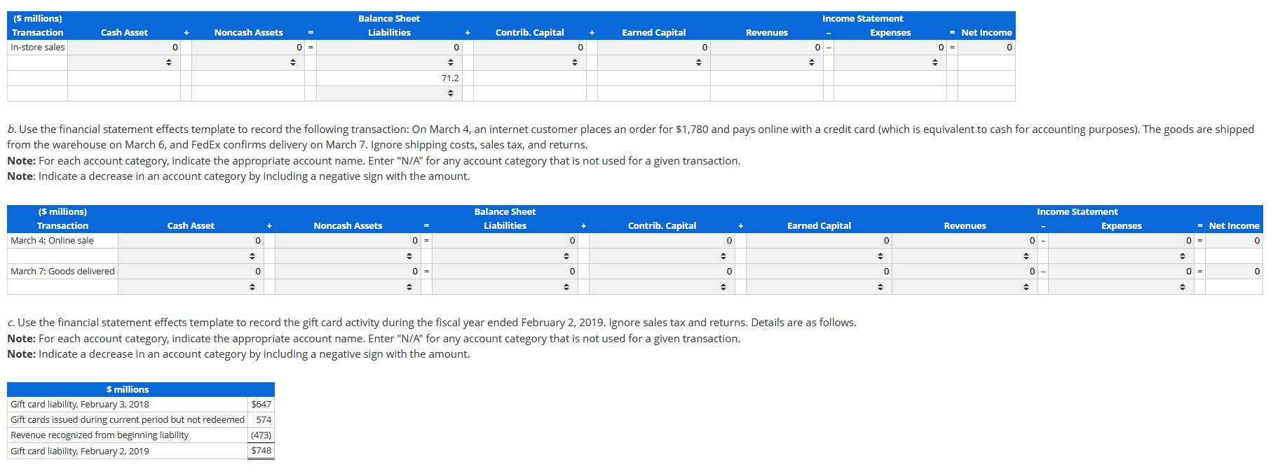 Solved Revenue Recognition and Sales Allowances Target