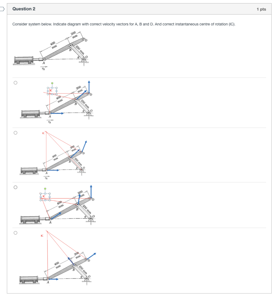 Solved D Question 2 Consider system below. Indicate diagram | Chegg.com