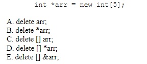 Solved 5. Which can find the size of an array named 