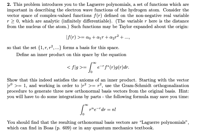 Solved 6.(a) In problem 2 of Homework 2, you were asked to | Chegg.com