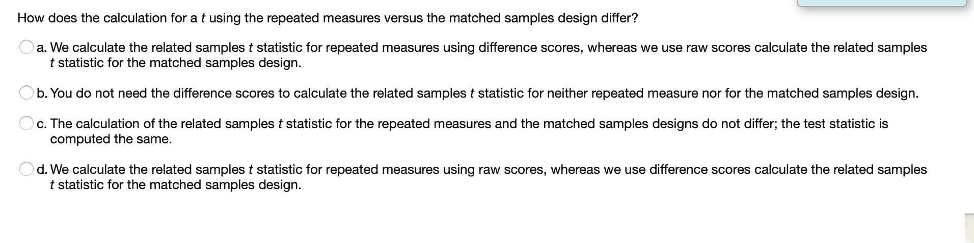 Solved How does the calculation for at using the repeated | Chegg.com