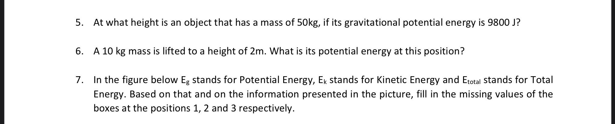 solved-5-at-what-height-is-an-object-that-has-a-mass-of-chegg