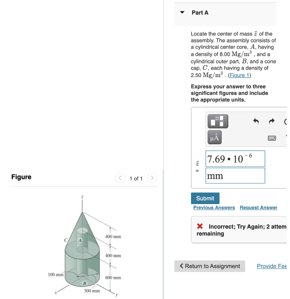 Solved Part A Consider The Area Shown In Figure 1 Suppose Chegg