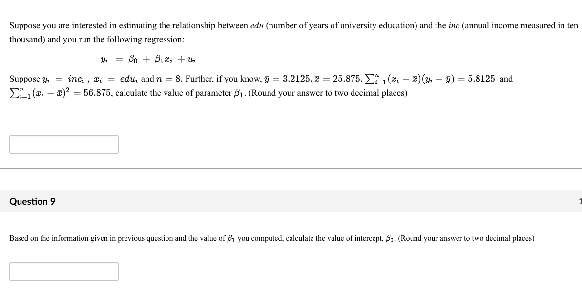 Solved Suppose you are interested in estimating the | Chegg.com