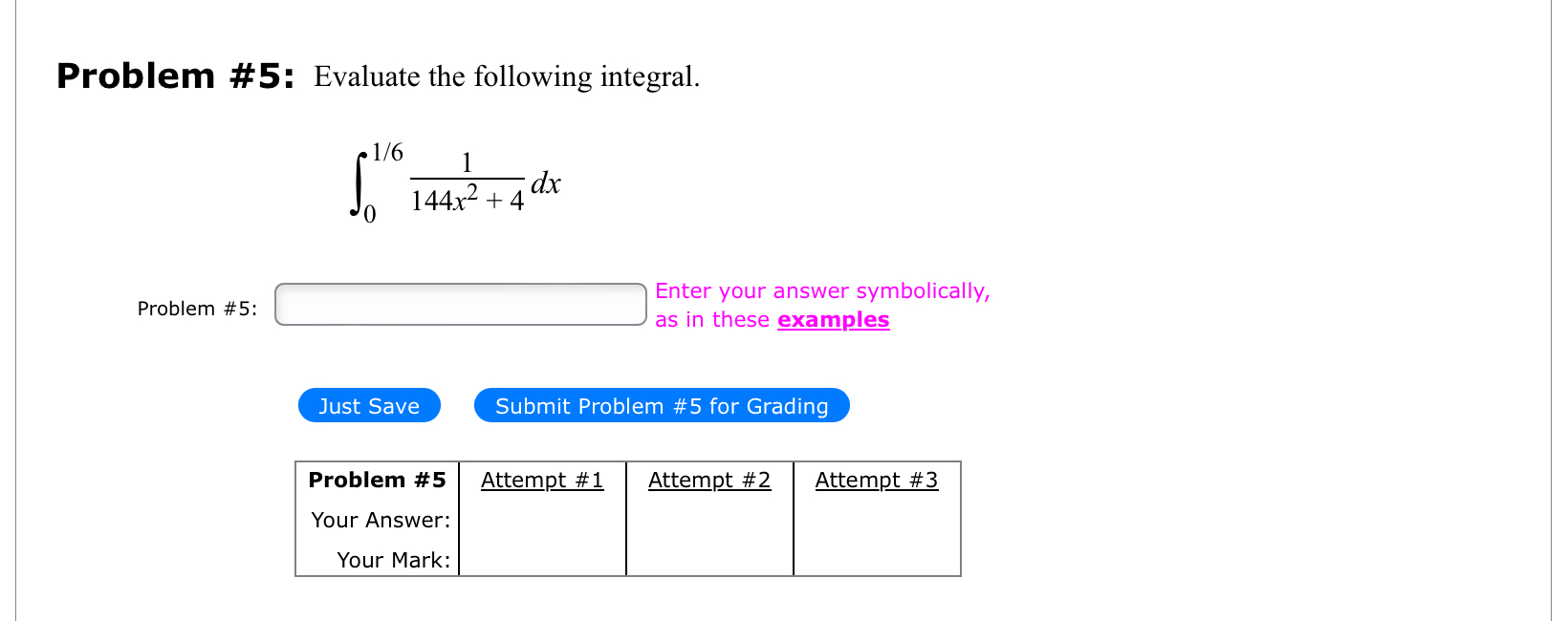 Solved Problem #5: Evaluate the following | Chegg.com