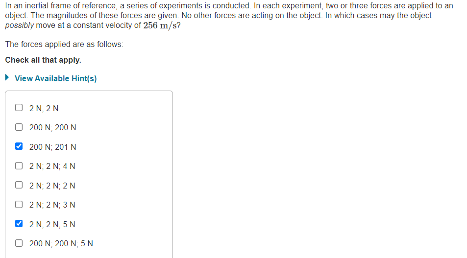Solved In An Inertial Frame Of Reference, A Series Of | Chegg.com