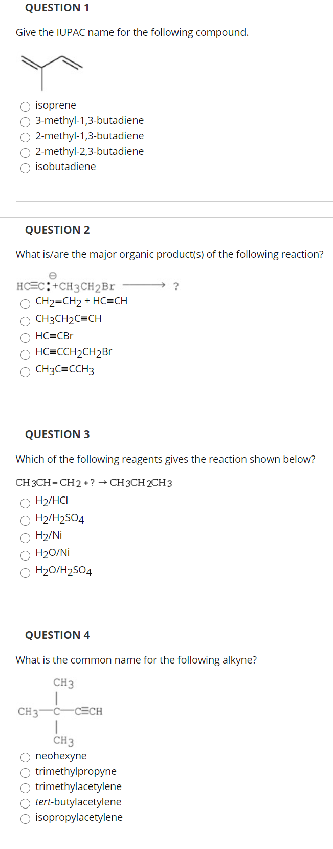 Solved I am specifically having problem with 2-3 I | Chegg.com