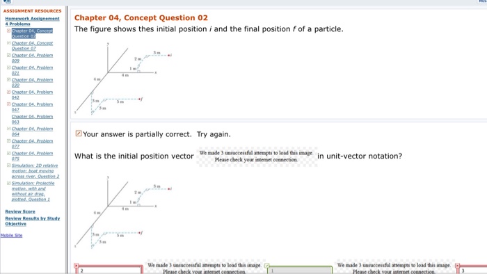 Solved The figure shows these initial position i and the | Chegg.com