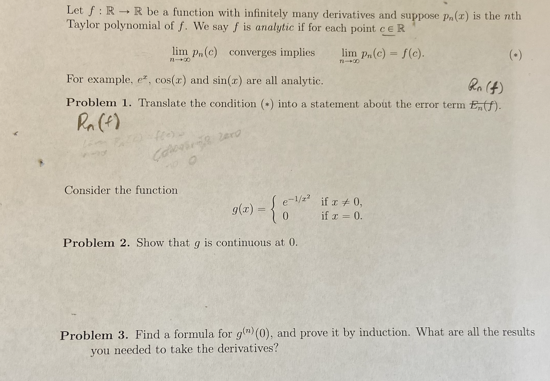 Solved Let F:R→R Be A Function With Infinitely Many | Chegg.com