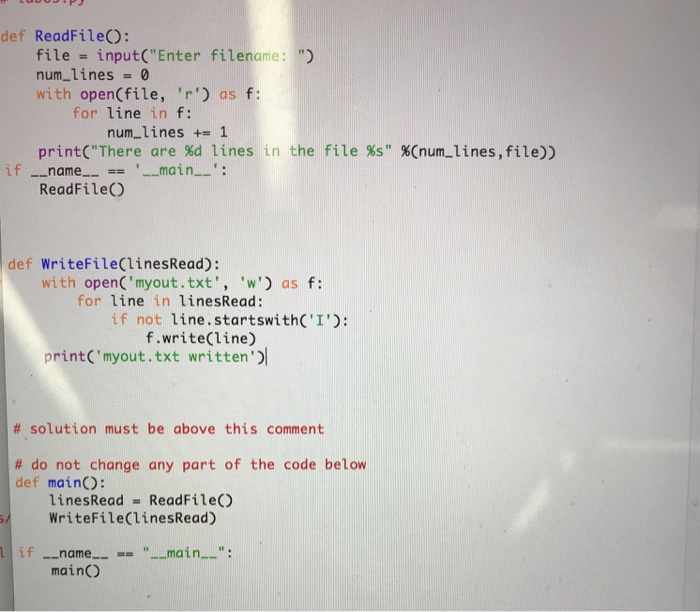 Solved In python... I think there | Chegg.com