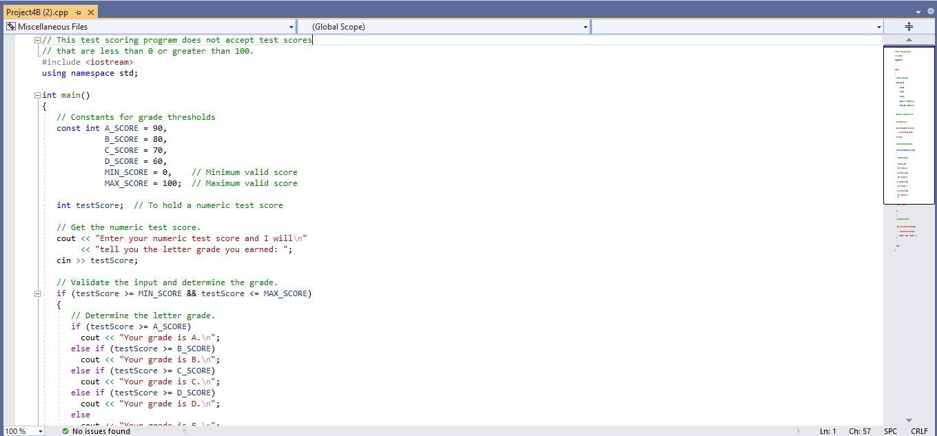 Solved 1. Create project called Project4B (using Project4B) | Chegg.com