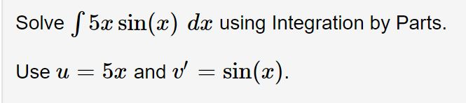 sin power 5 x integration