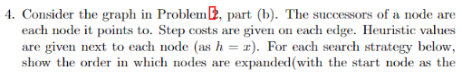 Solved (b) H=6 H = 2 А D 5 3 4 H=2 H=4 H=2 6 11 2 Start B E | Chegg.com