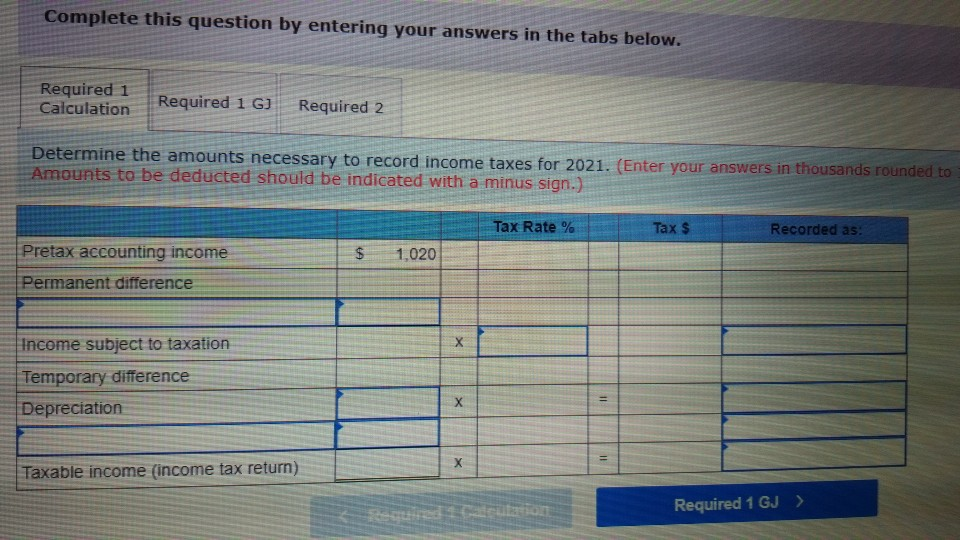 Solved For the year ended December 31, 2021, Fidelity