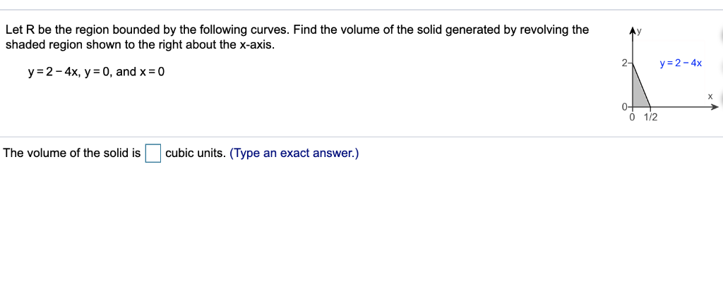 Solved Let R be the region bounded by the following curves. | Chegg.com