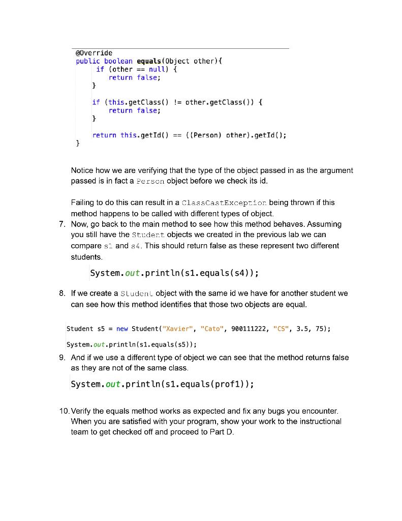 Solved ITSC 1213 - Inheritance Part 2 Introduction The goal | Chegg.com