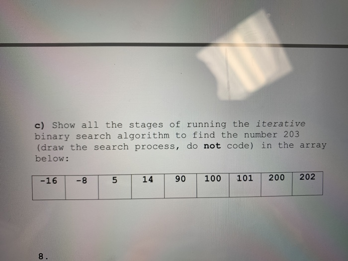 Solved a) Complete the following code for the recursive | Chegg.com