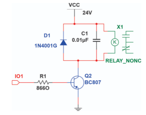 Solved A 24V relaying from a microcontroller can source 10mA | Chegg.com