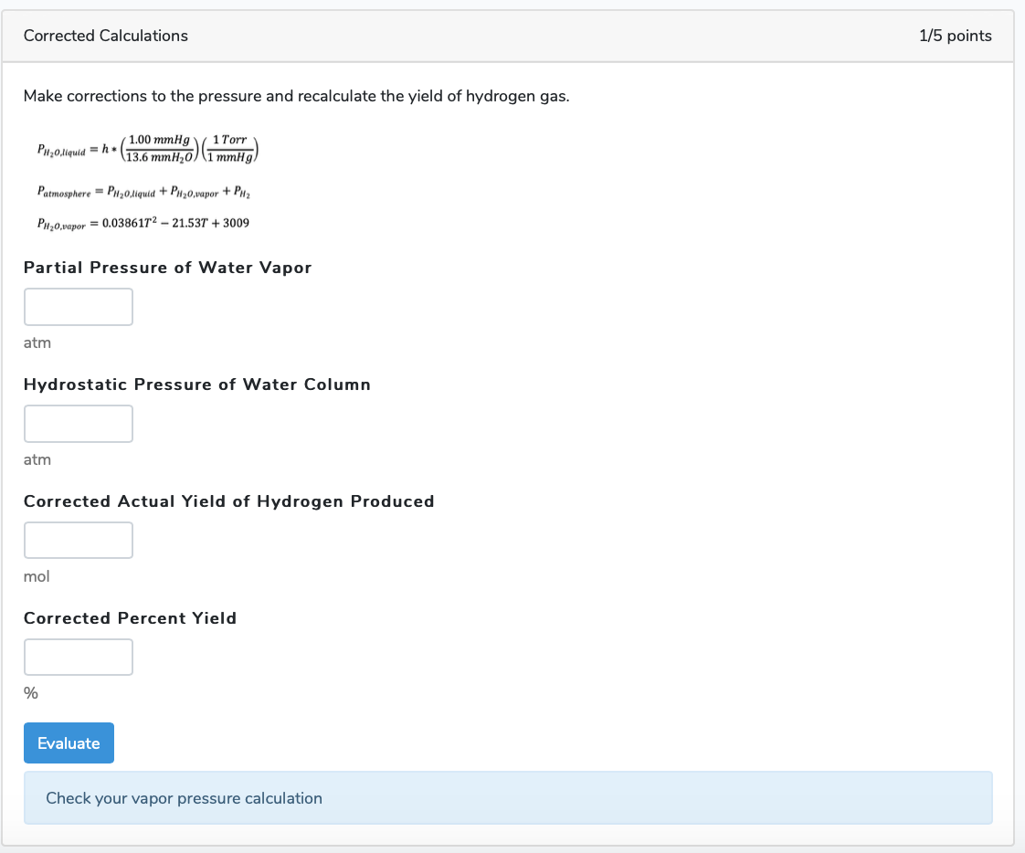 Solved The volume (V) of a gas sample depends on the number | Chegg.com