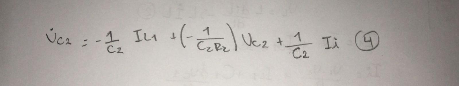 Solved determine form the 5 equations the state space | Chegg.com