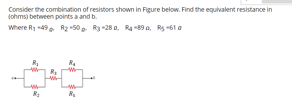 Solved Consider The Combination Of Resistors Shown In Figure | Chegg.com