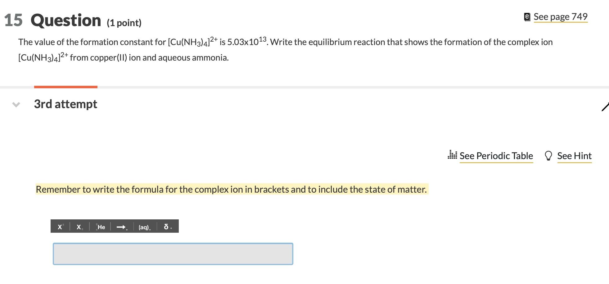 Solved 11 Question (2 points) e See page 736 Your job is to | Chegg.com