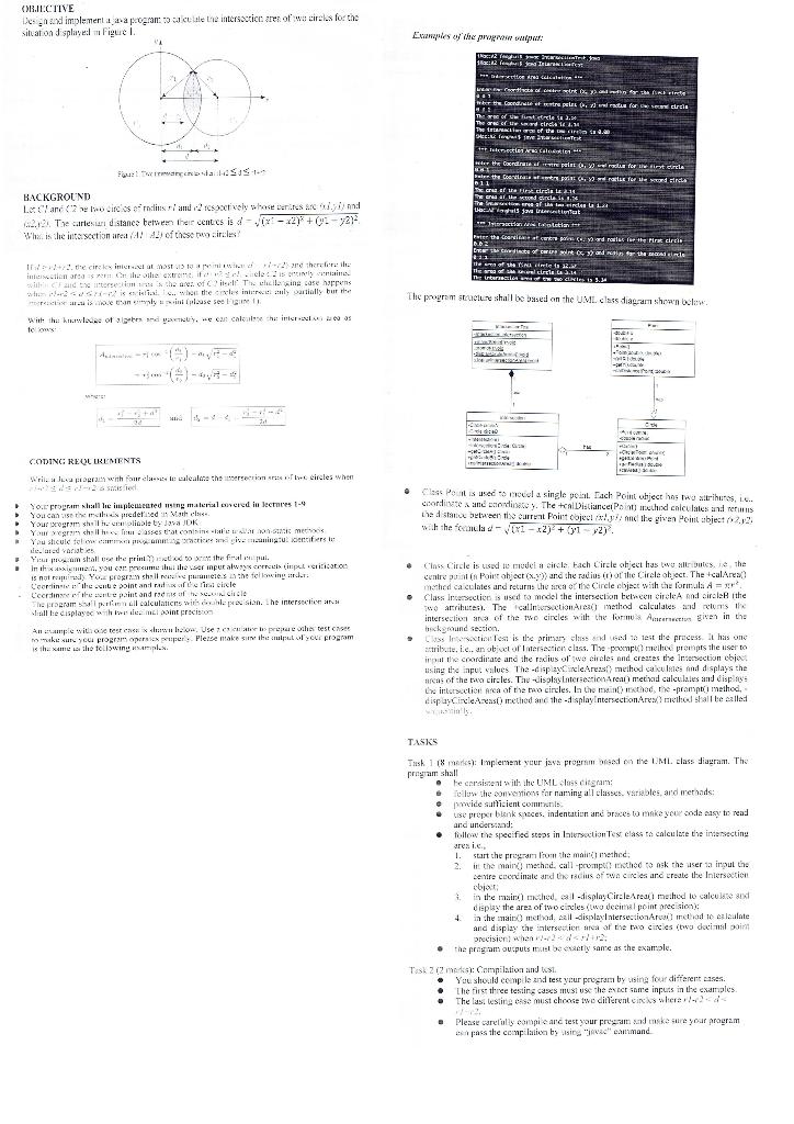 Solved OBJECTIVE Design and implement a java program to | Chegg.com