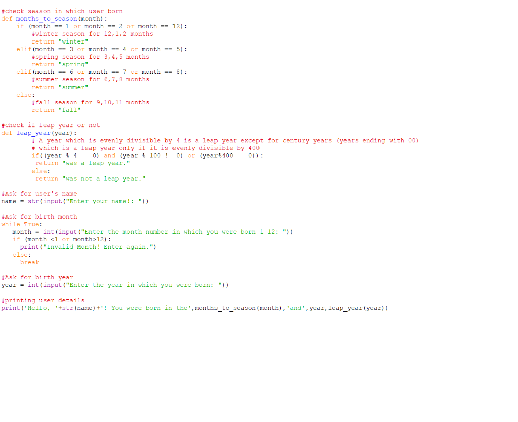 Solved Hello, This is written in python. The image below is | Chegg.com