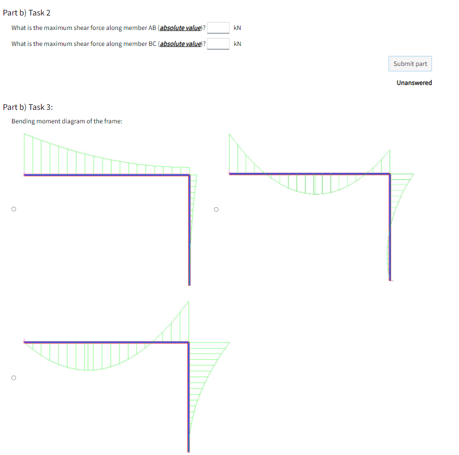 Solved For the frame shown below, q=5 kN/m and L=7m. E = 200 | Chegg.com