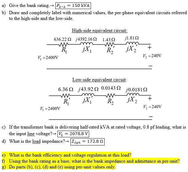 Solved 3.18 A Δ−Δ transformer bank consists of three | Chegg.com