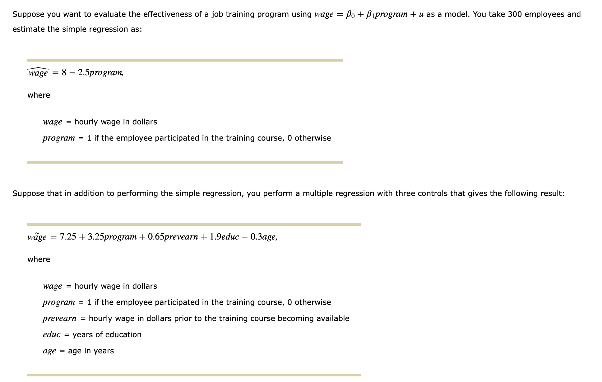 Solved Suppose you want to ﻿evaluate the effectiveness of ﻿a | Chegg.com
