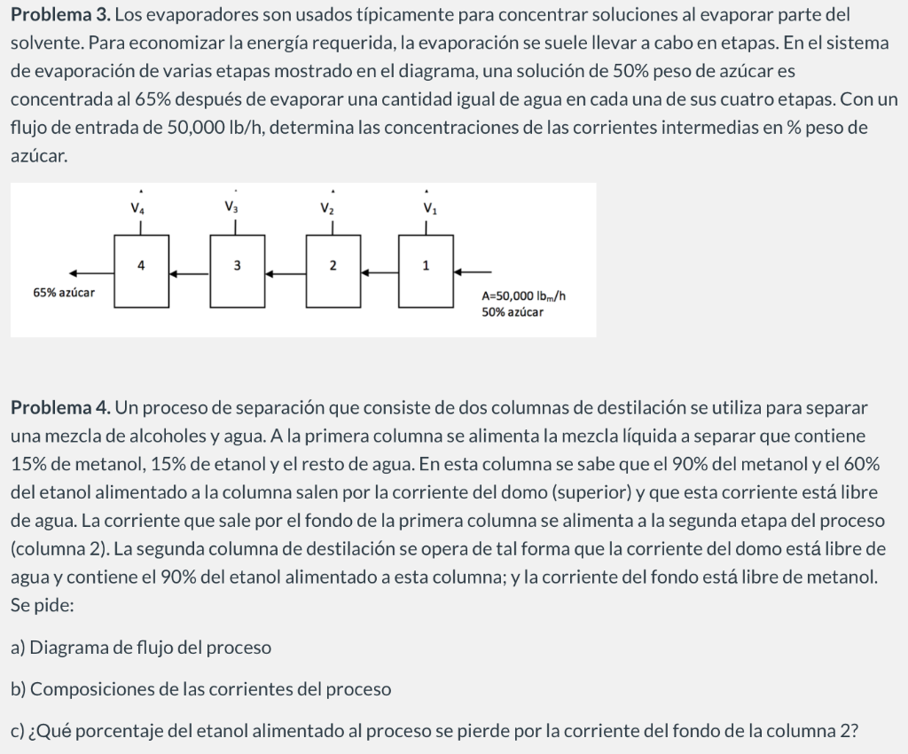 Problema 3 Los Evaporadores Son Usados T picamente Chegg