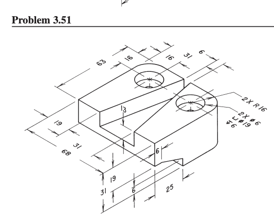 Solved On graph or lined paper, create Three-View | Chegg.com