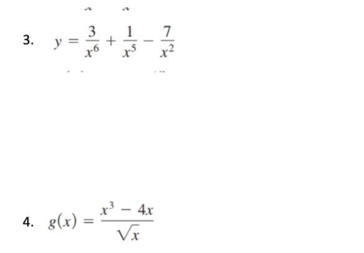 Solved Find the derivative of each function defined as | Chegg.com
