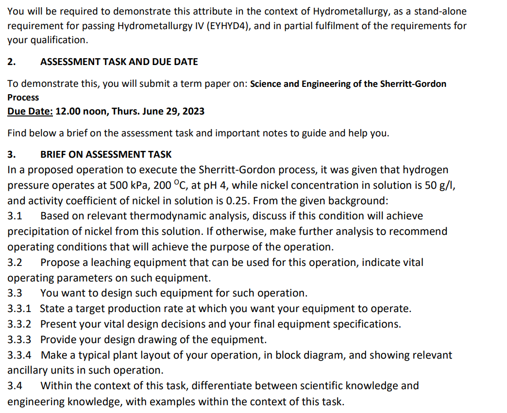 Solved You will be required to demonstrate this attribute in