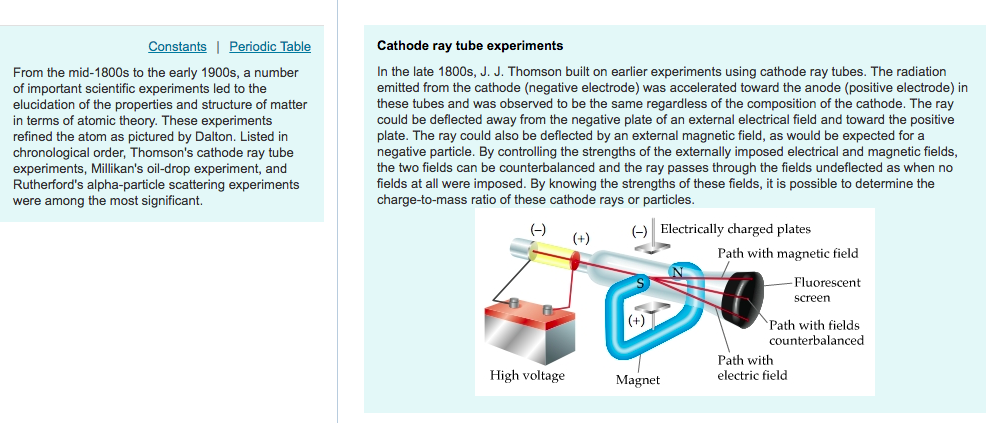 j.j thompson cathode ray experiment