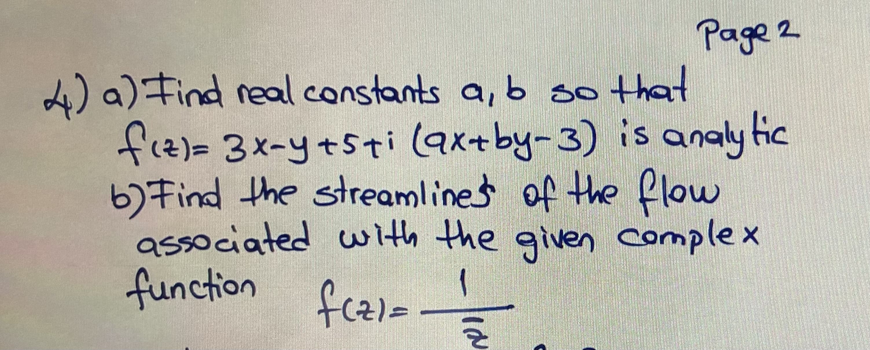 Solved 4) A) Find Real Constants A,b So That | Chegg.com