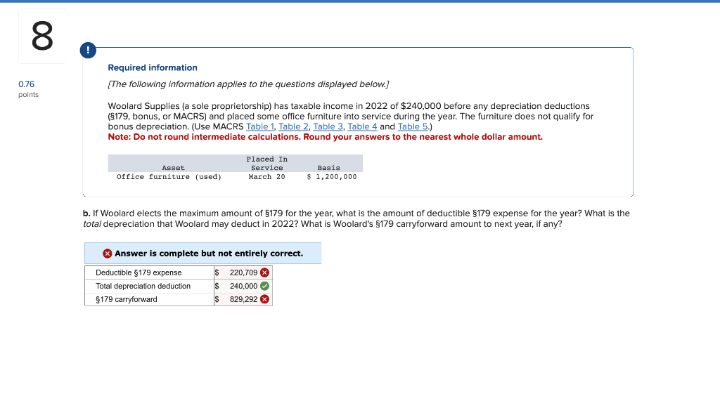 Solved Required information [The following information
