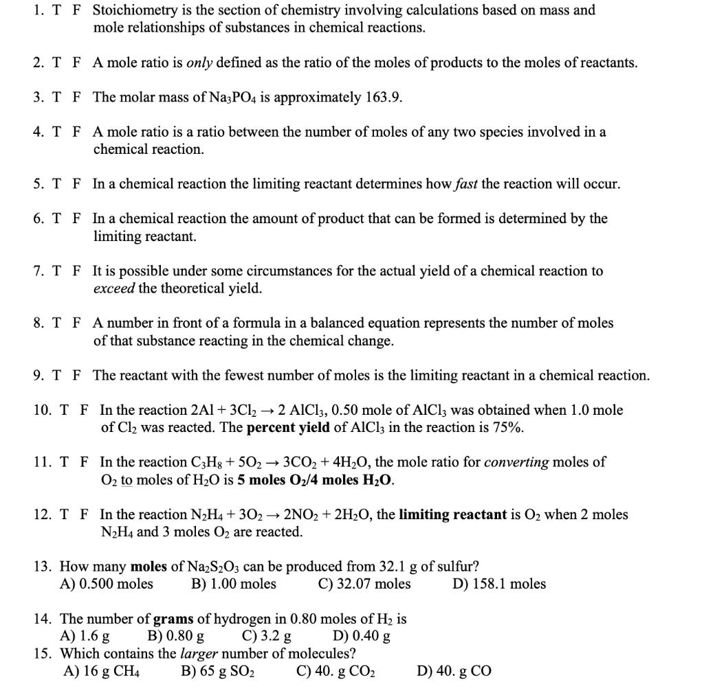 Solved 16. Given the equation Kr + 3F2 → KrF6, how many