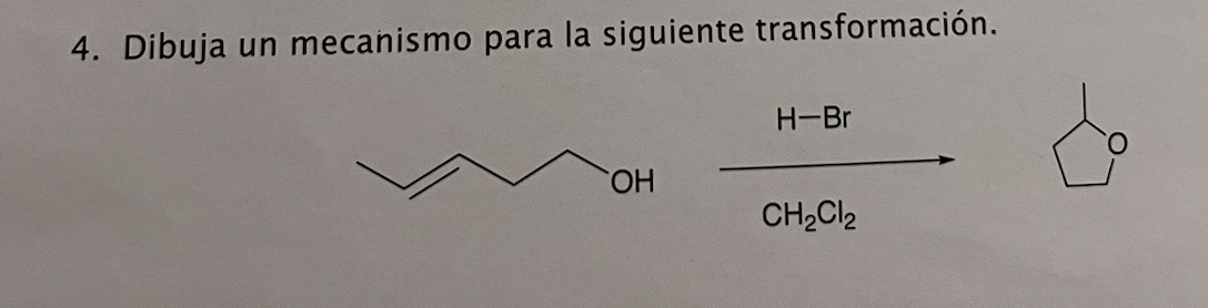 4. Dibuja un mecanismo para la siguiente transformación.