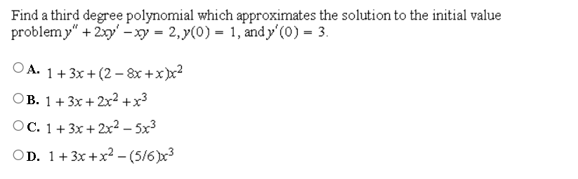 Solved Differential Equations | Chegg.com