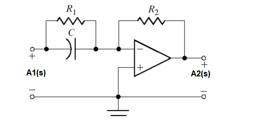 Solved RI R2 C + + A1(s) A2(s) 어 | Chegg.com