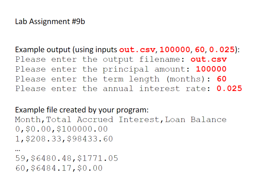 Solved Activity 2 Calculating And Writing To A File To Chegg Com