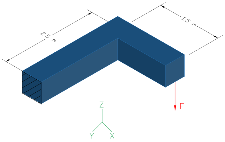 Solved The L Shape Beam Shown Below Is Rigidly Fixed To The Chegg Solved The L Shape Beam Shown Below Is Rigidly Fixed To The Chegg